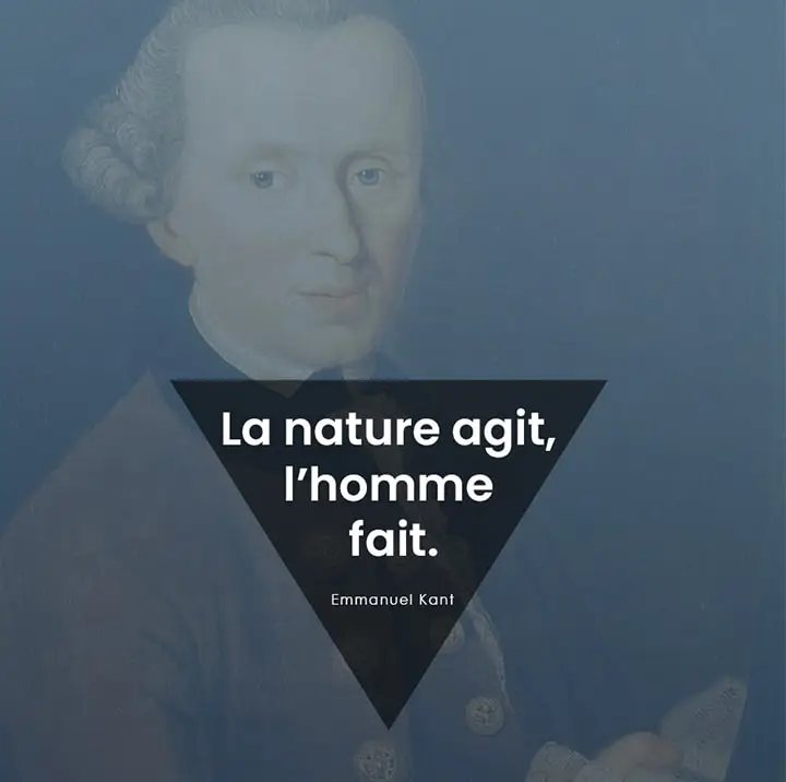 Citation philosophique Emmanuel Kant 