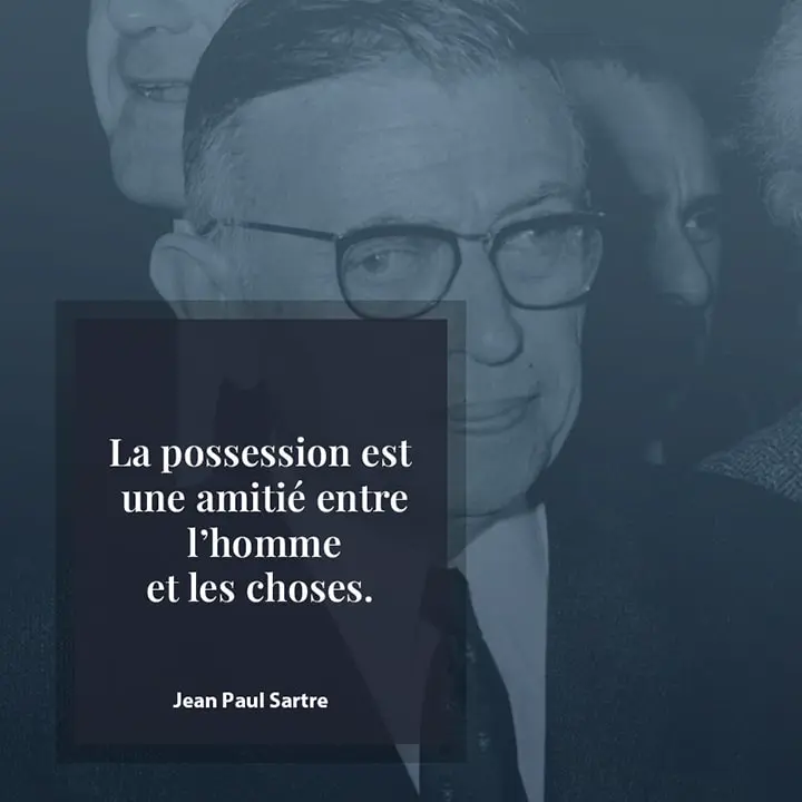 Phrase philosophique de Jean-Paul Sartre 